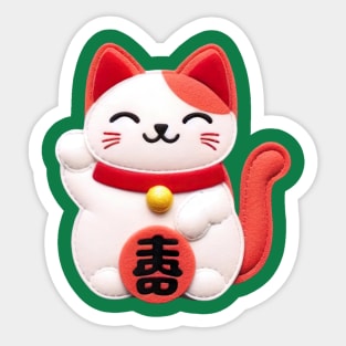 Maneki-neko Sticker